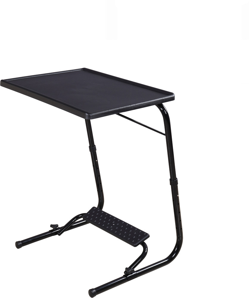 TABLE MAGIC Multipurpose Regular Table with Footrest Midnight