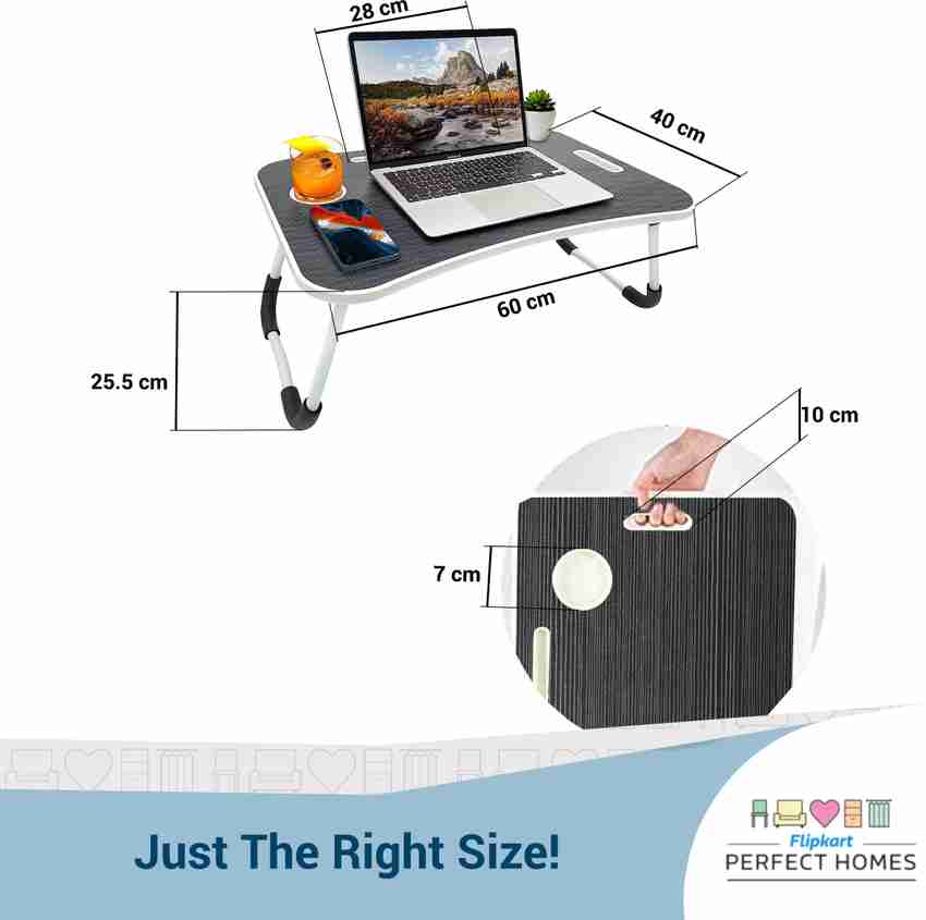 Flipkart Perfect Homes Studio Booster Wood Portable Laptop Table