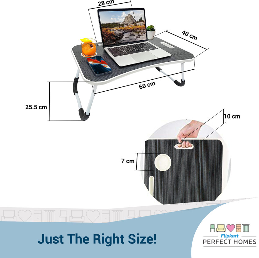Flipkart Perfect Homes Studio Booster Wood Portable Laptop Table