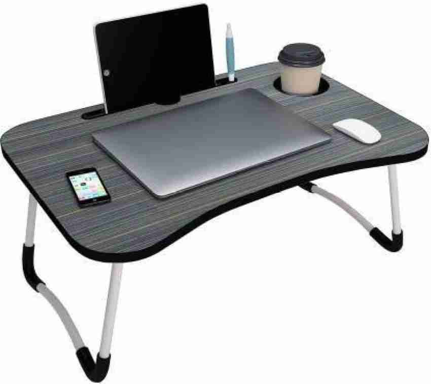 PGBFASHION Multipurpose Foldable with Cup Holder Study Bed Wood
