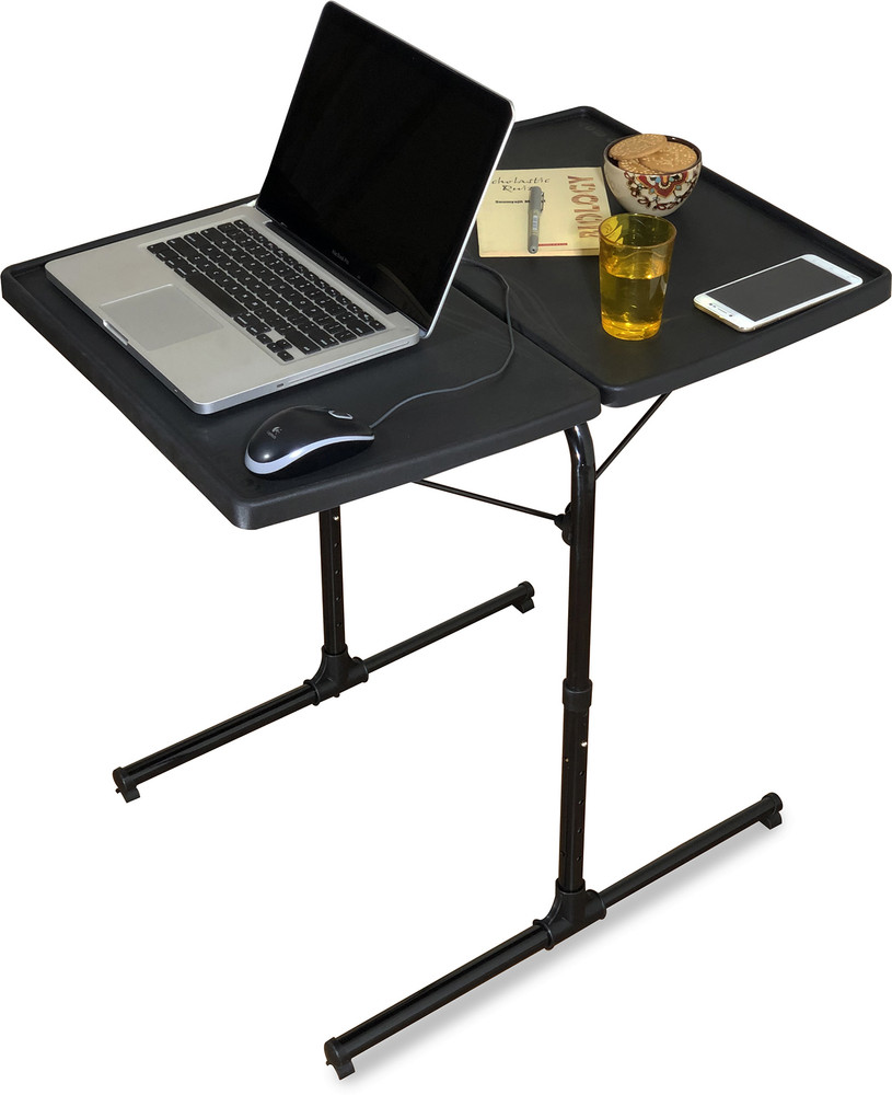 Metal portable laptop on sale table