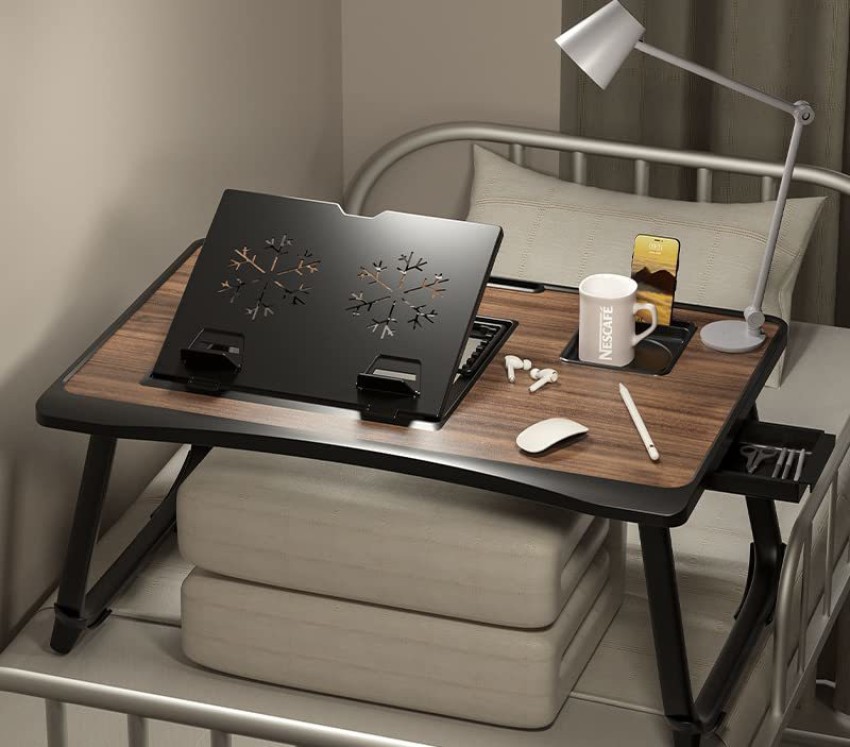 Staranddaisy 'Bed Buddy' Laptop Desk, Portable Foldable Laptop Bed Tray  Table With Drawer Metal Portable Laptop Table Price In India - Buy  Staranddaisy 'Bed Buddy' Laptop Desk, Portable Foldable Laptop Bed Tray