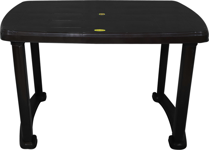 ARLAVYA Hello Decora Plastic 6 Seater Dining Table Price in India