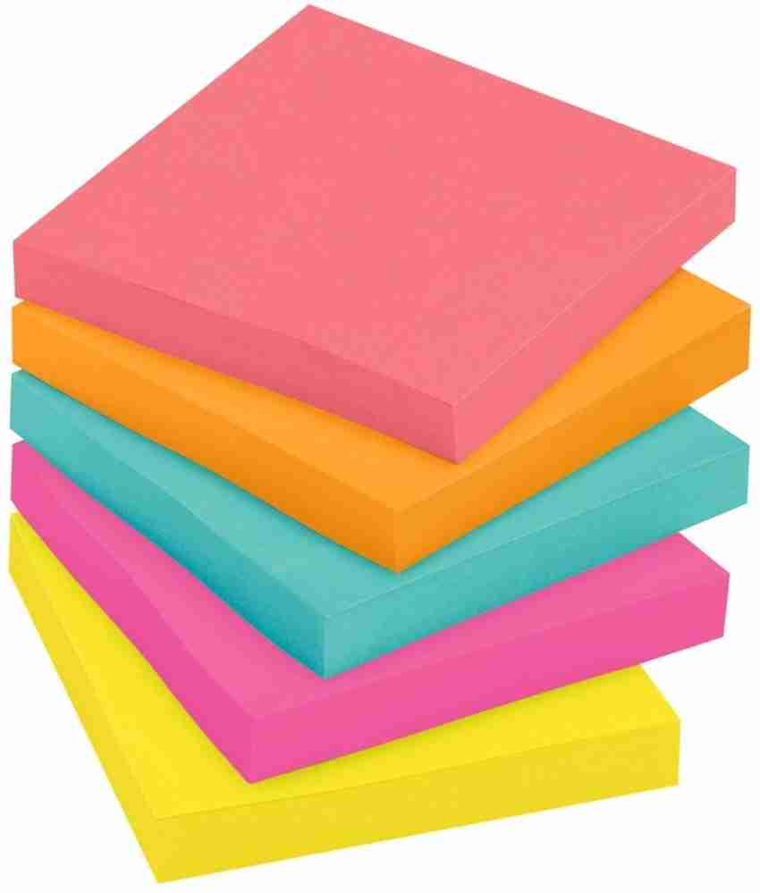 Multi colored post its cheap
