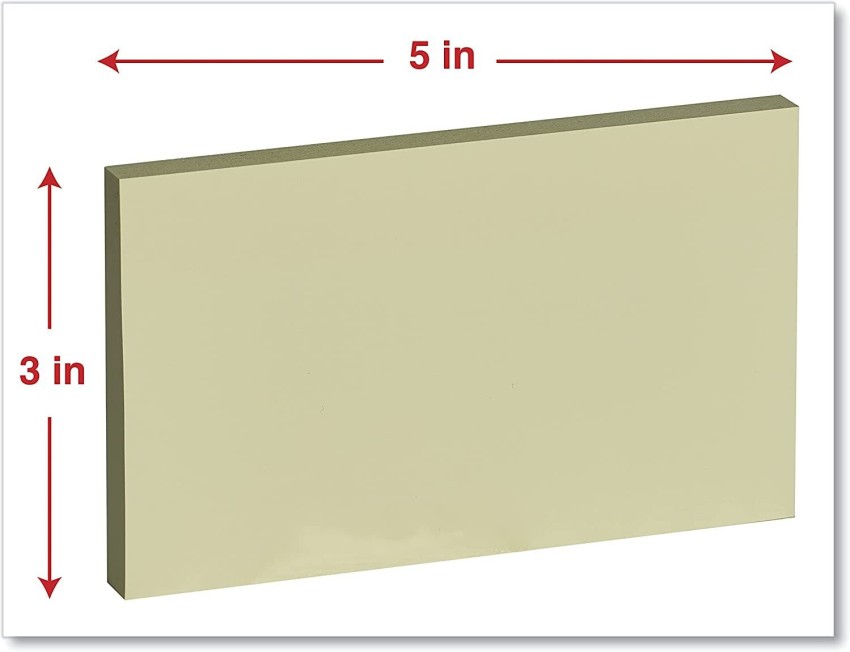 Yellow Sticky Note Pad, Paper Size: 3X3inch at Rs 24/piece in New Delhi