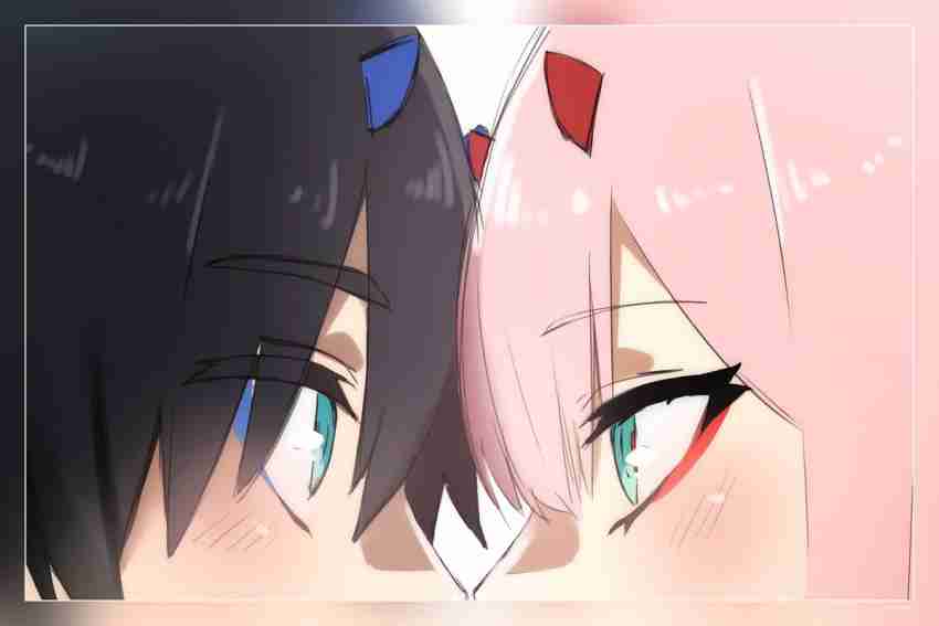 Zero Two Darling Darling In The Franxx Matte Finish Poster Paper Print -  Animation & Cartoons posters in India - Buy art, film, design, movie,  music, nature and educational paintings/wallpapers at