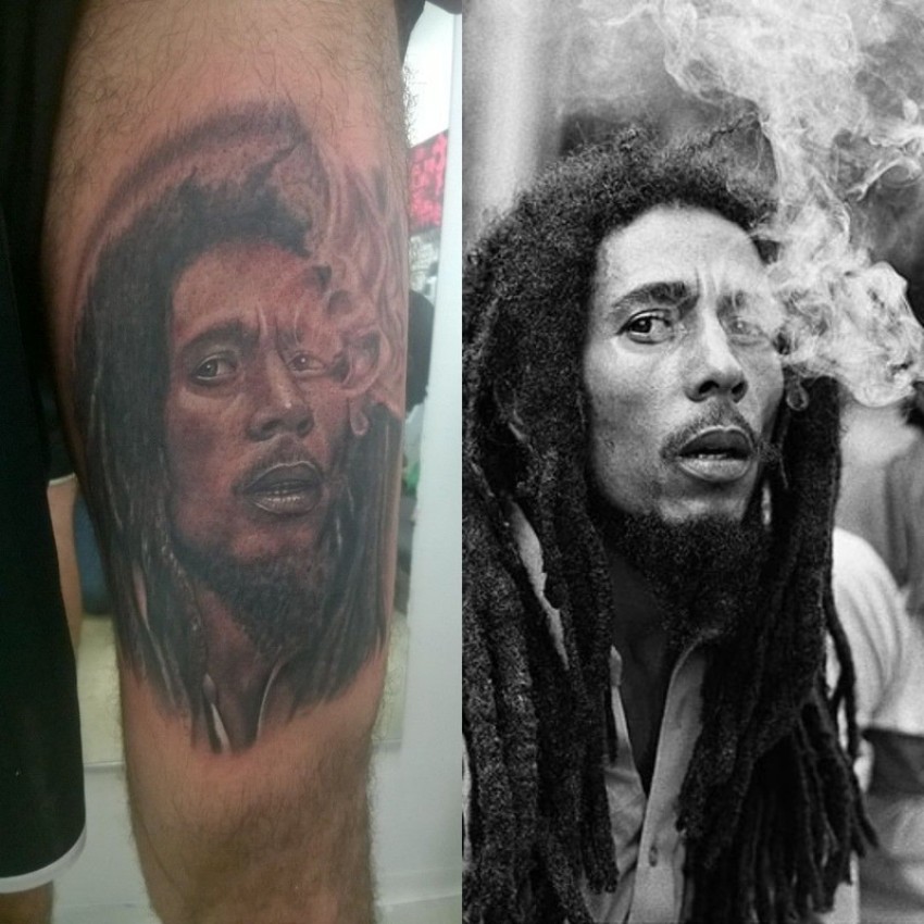Bob Marley Tattoos Meaning Design  Ideas