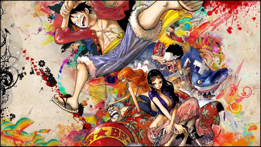One Piece Franky Flag wallpaper in 360x720 resolution