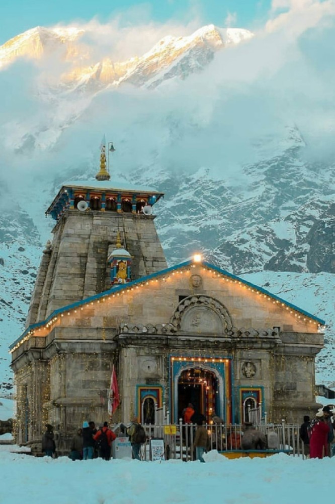 KEDARNATH JI HD Wallpaper Fine Art Print - Religious posters in India - Buy art, film, design, movie, music, nature and educational paintings/wallpapers at Flipkart.com