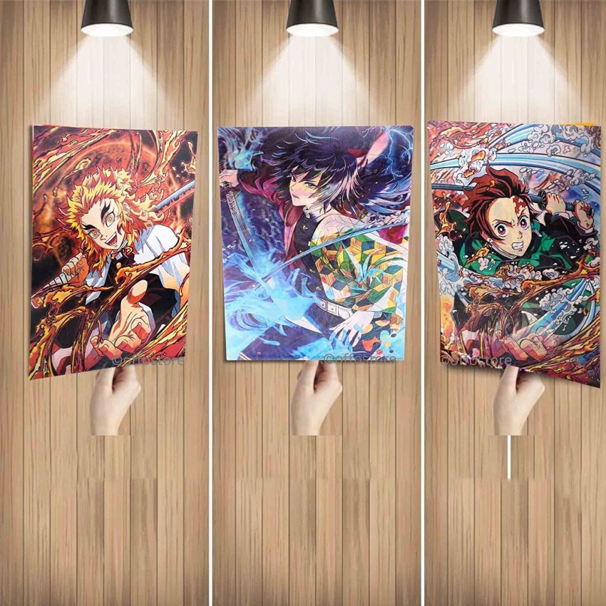 Anime Mix 3D Poster  Etsy