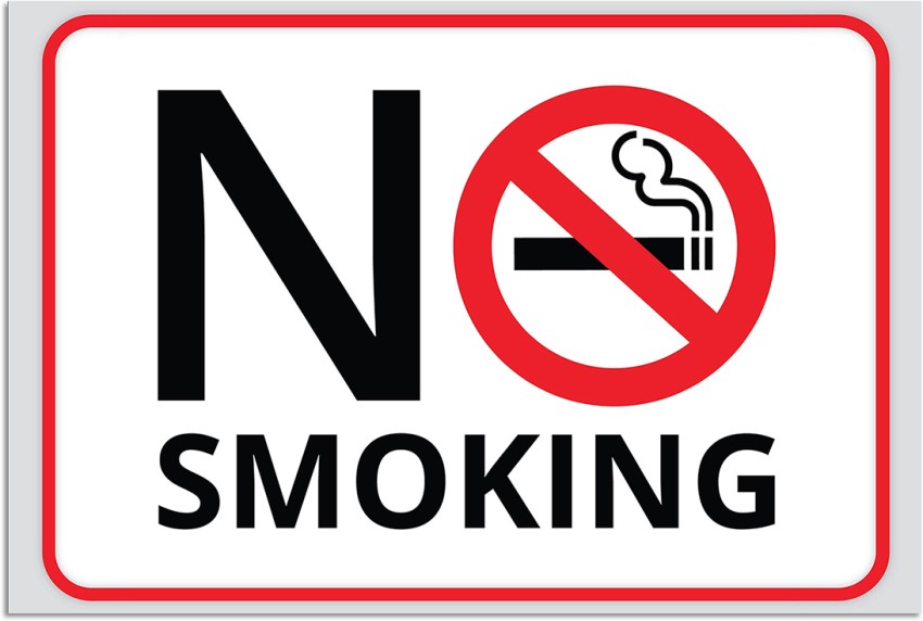 a4 no smoking signs to print
