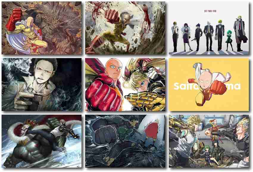 Poster One Punch Man Collage