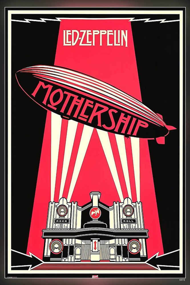 Led Zeppelin Mothership Album Cover