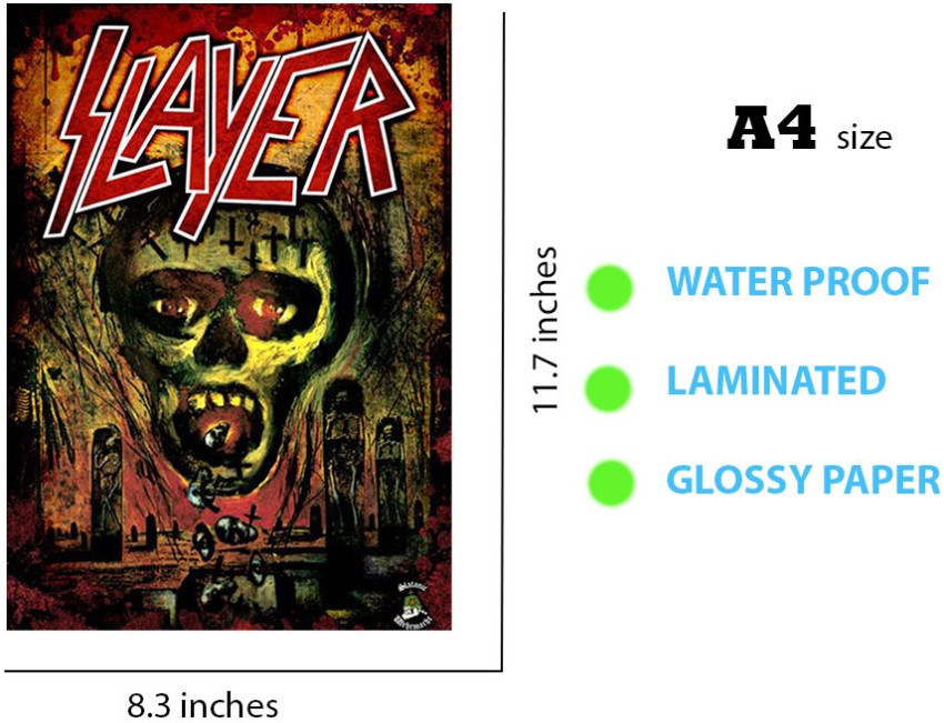 Slayer - Seasons in the abyss  Metal albums, Thrash metal, Album