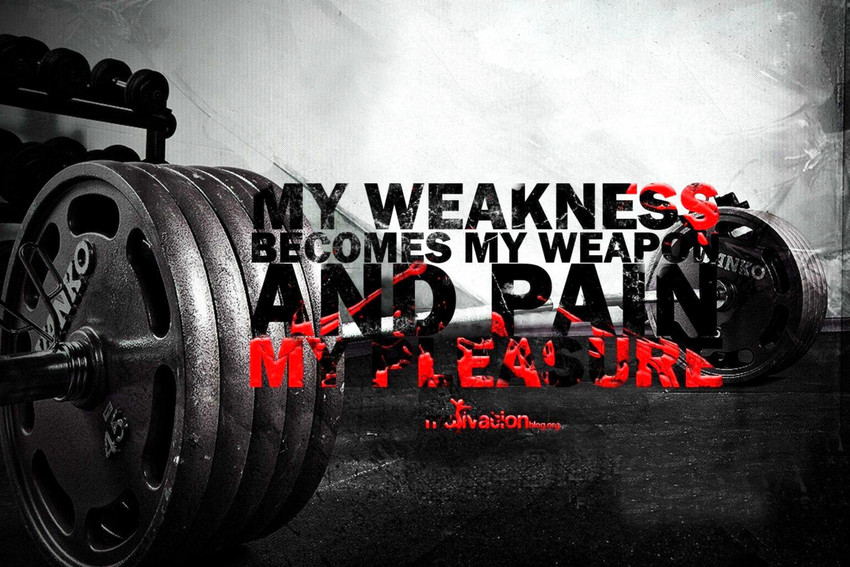 MYWEAKNESS Motivation quotes Paper Poster ( Poster 12X18 Inch  