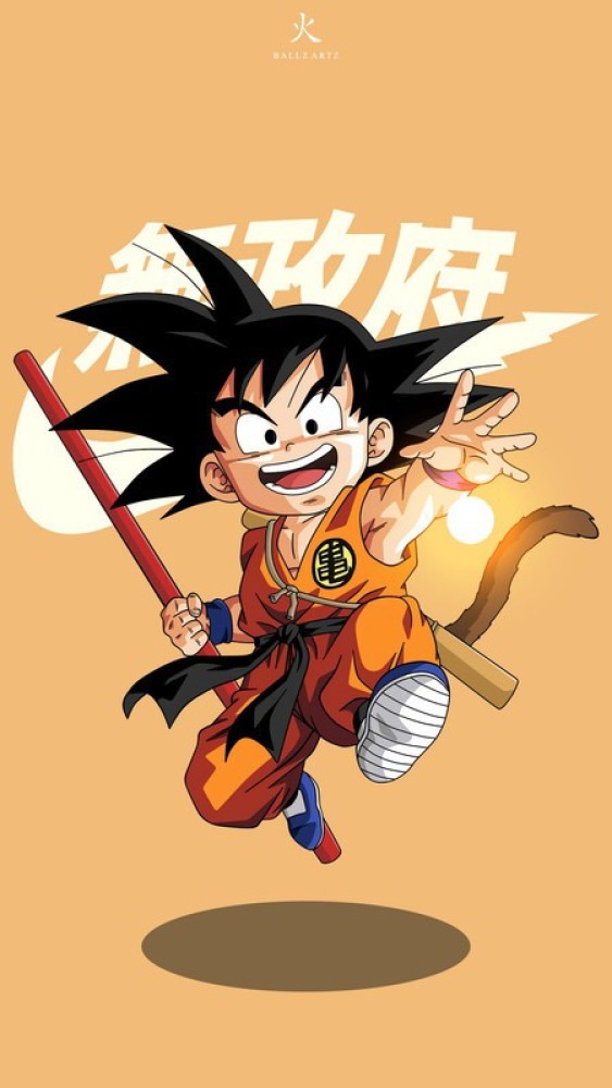 Goku Dragon Ball Z Hd Matte Finish Poster Paper Print - Animation