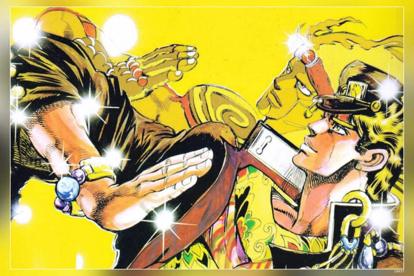 Jojos Bizarre Adventure Jotaro Kujo and Dio 3D Anime Poster