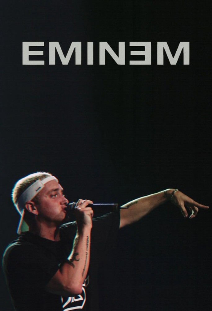 Poster Eminem sl-12883 (LARGE Poster, 36x24 Inches, Banner Media