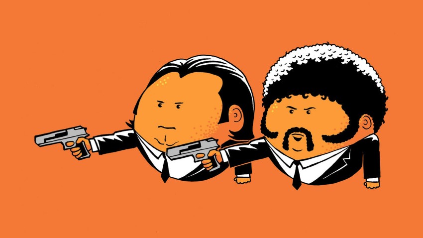 Poster Pulp Fiction John Travolta Vincent Vega Samuel L Jackson