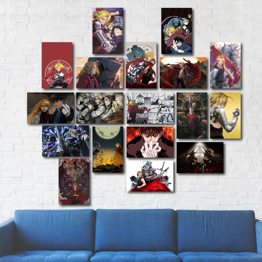 Fullmetal Alchemist Brotherhood 2 - Anime 5 Panel Canvas Art Wall