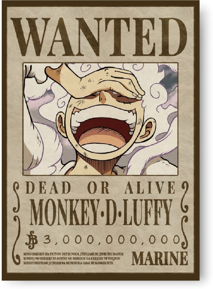 Bartholomew Kuma Bounty One Piece Wanted Digital Art by Anime One Piece -  Pixels