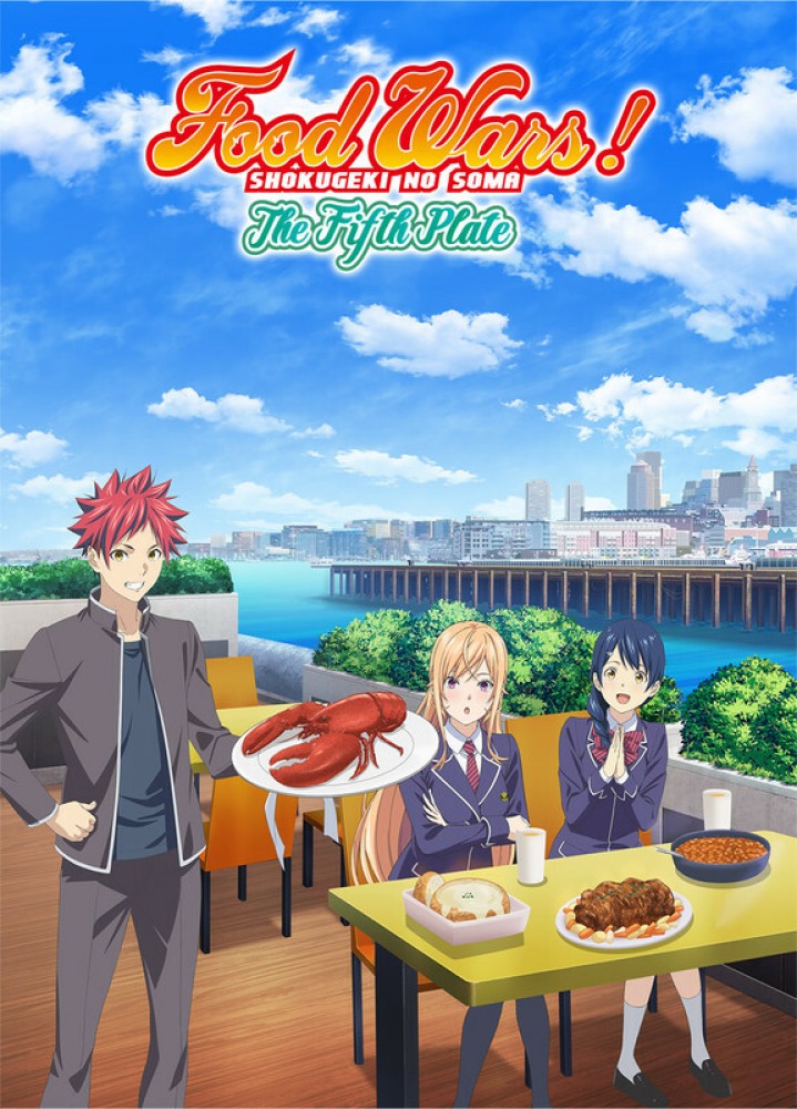 Food Wars! Shokugeki No Soma: The Fifth Plate Acrylic Decoration