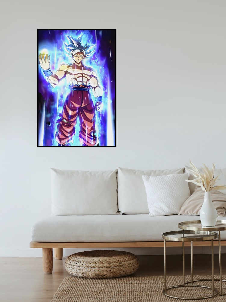 Dragon Ball powered up Gogeta Blue 12in x 18in Poster Free