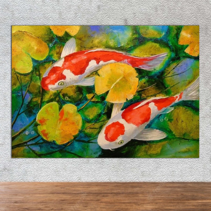 Poster Digital Fish Painting Wall Poster sl1560 (13x19 Inches, Matte Paper,  Multicolor) Fine Art Print - Art & Paintings posters in India - Buy art,  film, design, movie, music, nature and educational