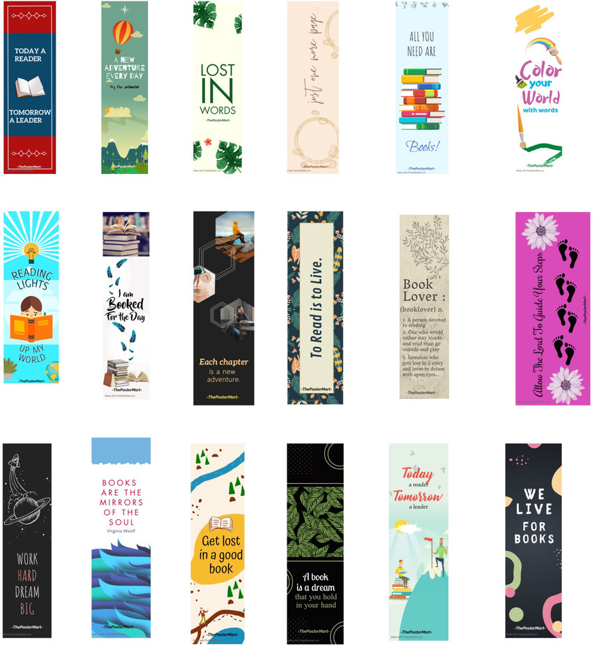 Bookmarks Quotes Creatie Bookmarks With Quotes | Pack Of 50