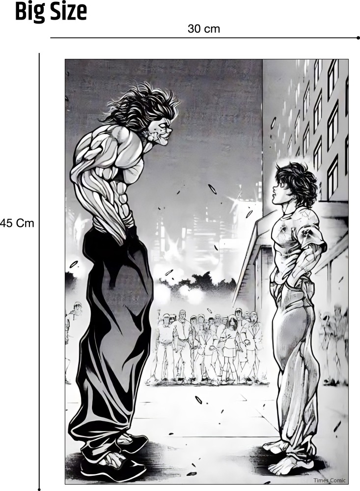 Baki hanma Vs yujiro hanma