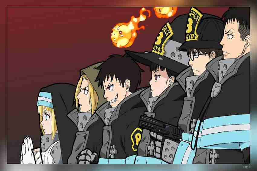 Fire Force Anime Series Hd Matte Finish Poster Paper Print - Animation &  Cartoons posters in India - Buy art, film, design, movie, music, nature and  educational paintings/wallpapers at