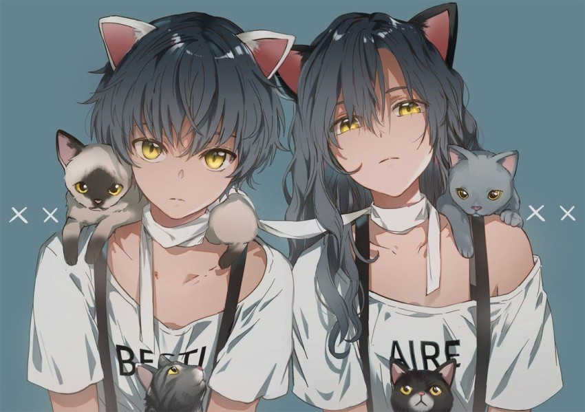 anime twins boy girl
