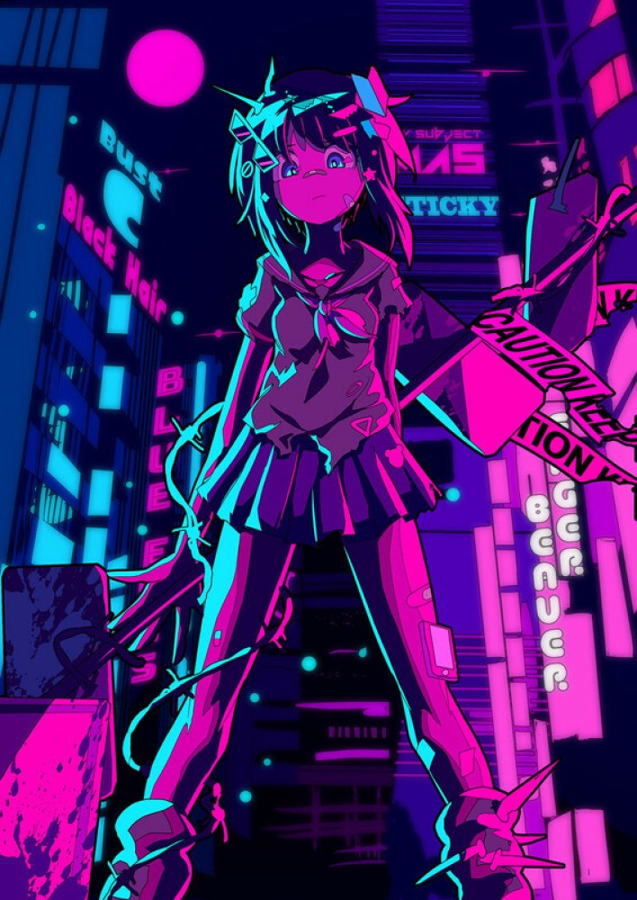 Lofi Music Anime Digital Art by Manuel Schmucker - Pixels