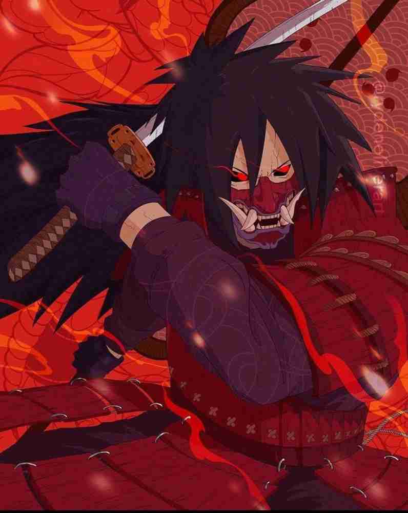 Madara Uchiha Naruto Anime Series Hd Matte Finish Poster Paper