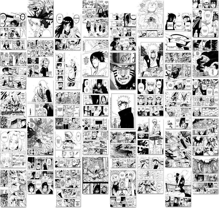 Buy CLICKEDIN Set of 20 Mix Amine manga style collages Poster for walls 300  GSM thick paper A4 Size (7x10 inch) anime wall posters High-Quality Printed  Special Moments Poster Paper Print Online