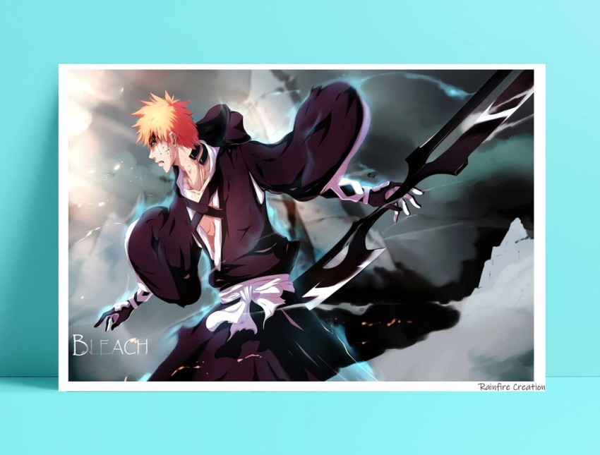Bleach Anime Poster for Home Office and Student Room Wall Decor