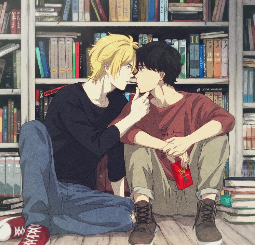 Banana Fish Wallpaper Discover more anime, Ash Lynx, Banana Fish, Eiji,  Eiji Okumura wallpaper.