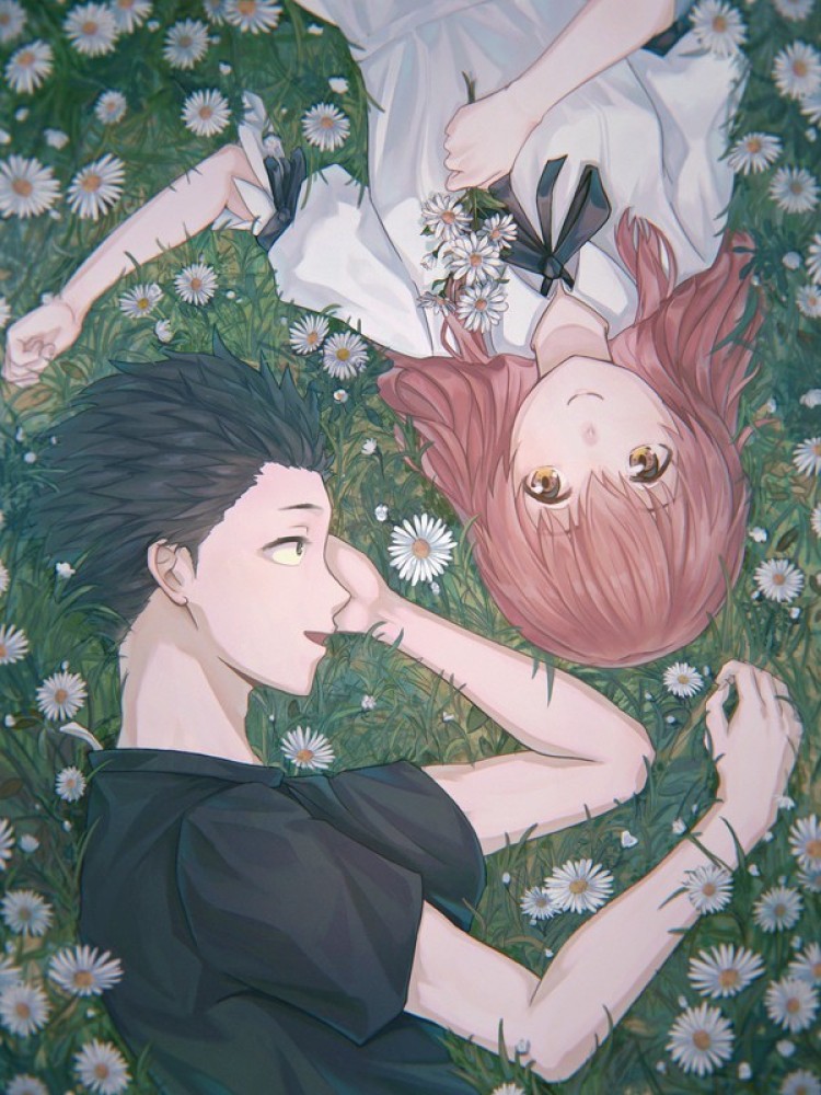 Koe No Katachi A Silent Voice Anime Movie Hd Matte Finish Poster