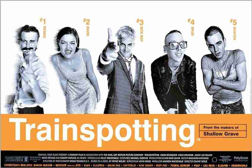 Trainspotting Film Score Poster ON GOOD QUALITY HD QUALITY WALLPAPER POSTER Fine Art Print Art Paintings posters in India Buy art film design movie music nature and educational paintings wallpapers