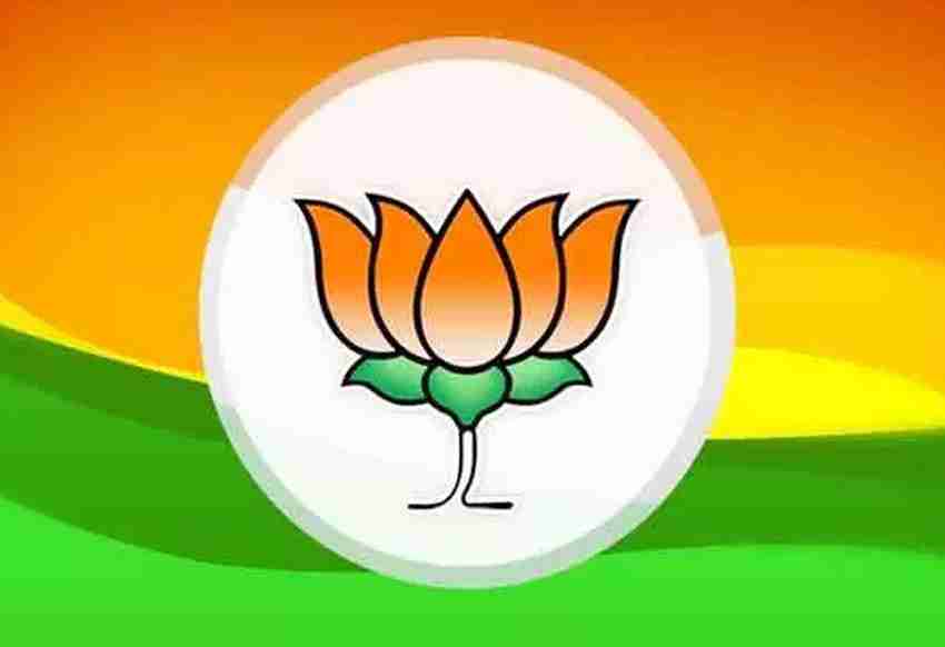 Poster Bjp Logo Bhartiya Janta Party sl-9479 (Large Poster, 36x24 Inch,  Banner Media Print, Multicolor) Fine Art Print - Art & Paintings posters in  India - Buy art, film, design, movie, music,