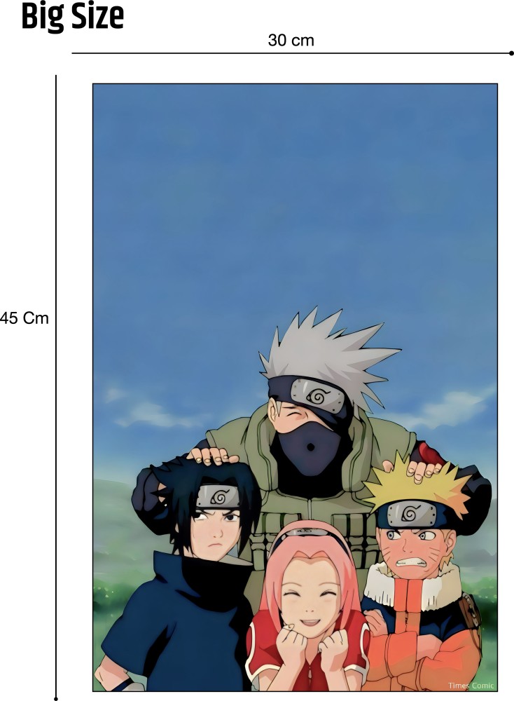 Naruto, Sakura, Sasuke & Kakashi  Naruto sasuke sakura, Anime, Naruto  kakashi