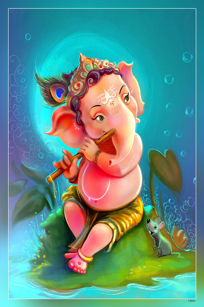 Cute ganesh outlet wallpaper