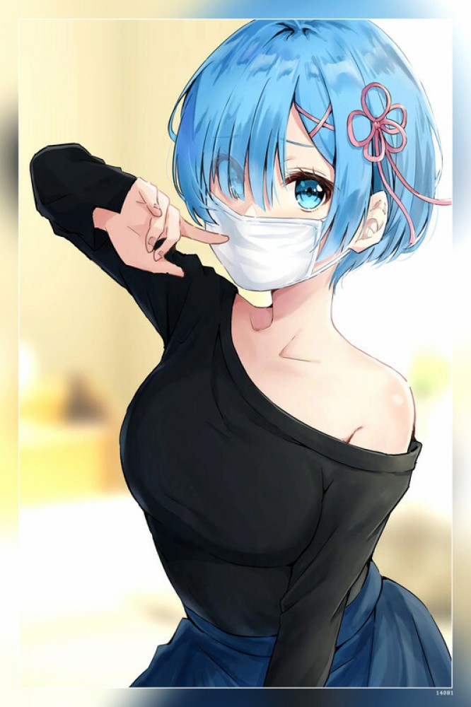 Rem Re Zero Re Zero Kara Hajimeru Isekai Seikatsu Anime Girls AnimeMatte  Finish Poster Paper Print - Animation & Cartoons posters in India - Buy  art, film, design, movie, music, nature and