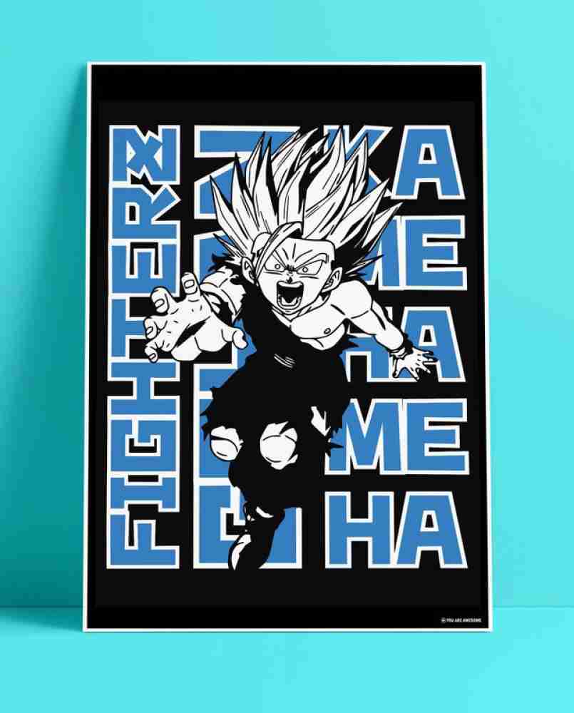 YAA - Dragons Ball Z : Saiyan Monk New Premium Design Anime Poster 17 (12  inch x 18 inch) Paper Print - Animation & Cartoons posters in India - Buy  art, film