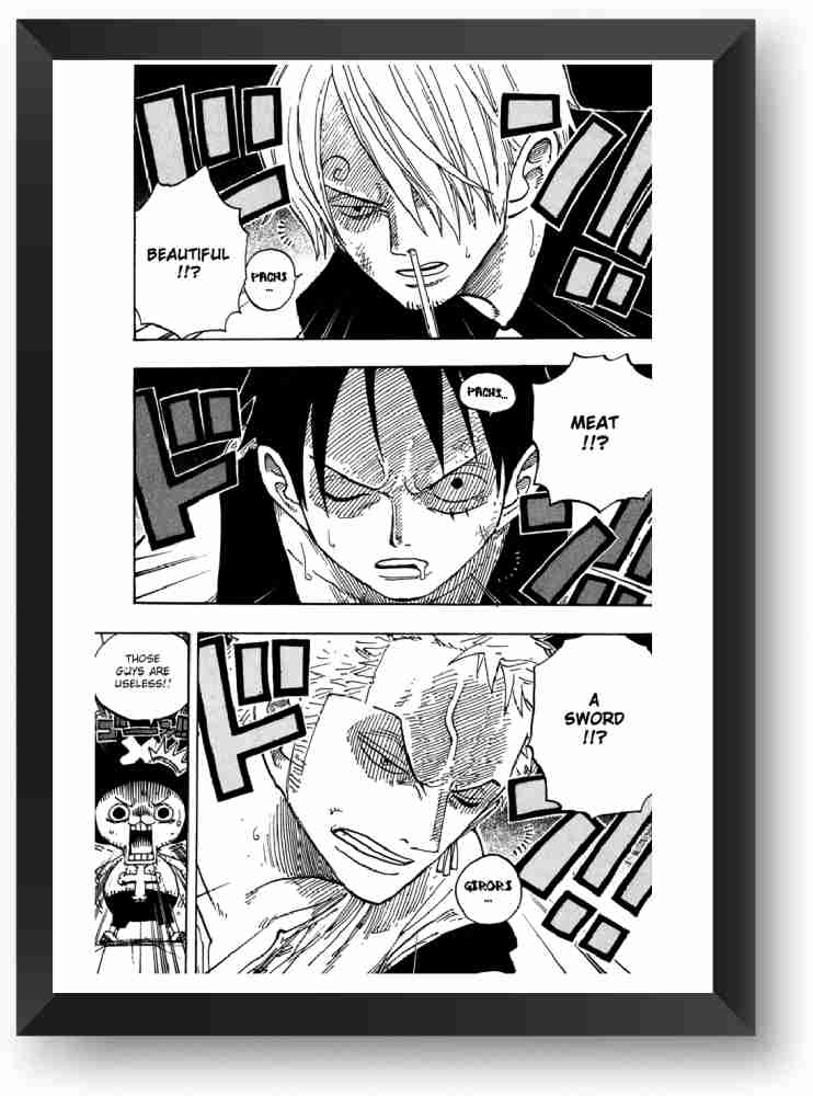 One Piece Manga Black And White