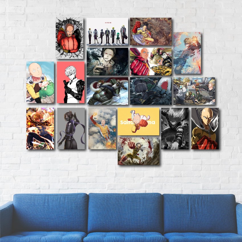 Jujutsu Kaisen- Manga WALL DECOR, PACK OF 18 Manga wall collage kit, Anime  wall poster 6 * 4 inches ( 300 GSM ) Yuji Itadori, Megumi Fushiguro