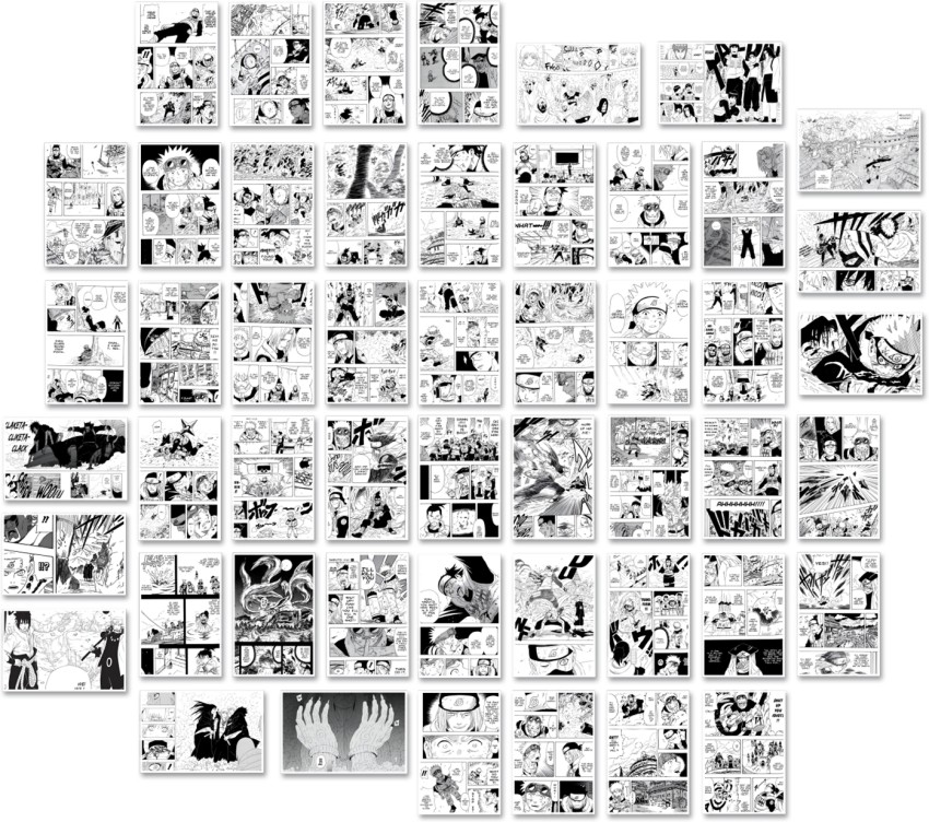 Demon Slayer Manga Panels 8.2x5.8 Inches 300 GSM Manga Wall Collage Kit  Demon Slayer