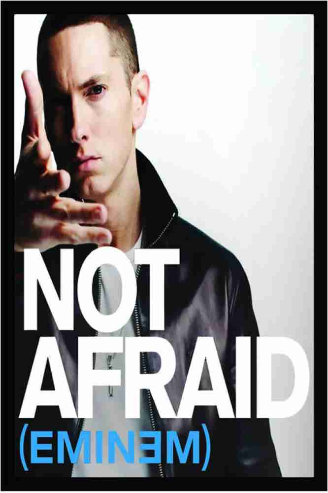 Not Afraid Poster-Eminem Music Posters