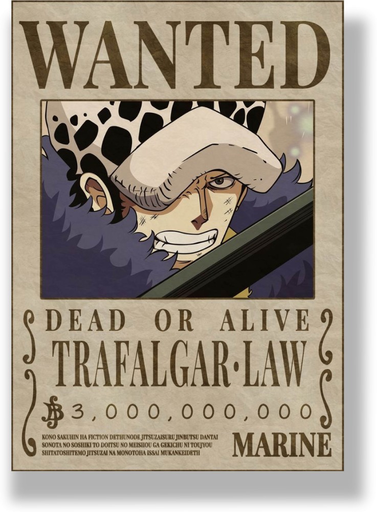 One Piece Chopper Wanted Poster Metal Poster Metal Poster – Anime Town  Creations