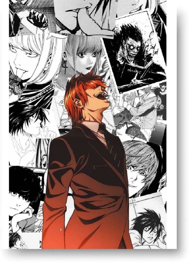 Anime Posters Attack on Titan/Death Note/Demon Slayer/Jujutsu Kaisen Manga  Aesthetic Poster Home Room Painting Wall Stickers